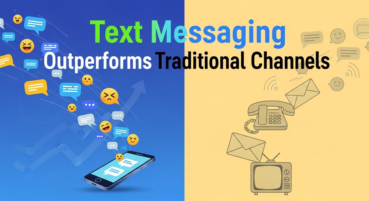 Text Messaging Outperforms