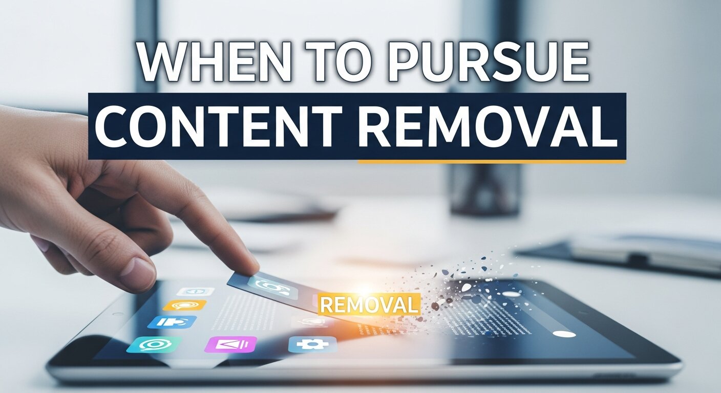 Pursue Content Removal